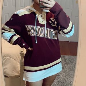 Boston College Eagles Hockey Hoodie